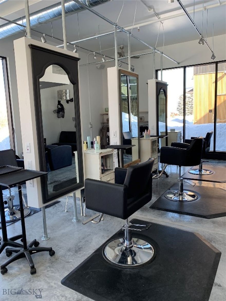 Turnkey salon business opportunity in Bozeman. This well-established and profitable beauty business offers a full range of services, including haircuts, color, styling, extensions, treatments, lash services, waxing, and spray tanning. Ideal for an experienced stylist ready to take the next step into ownership or an investor seeking an income-producing opportunity with growth potential. Zuri Salon features a modern, stylish interior and comes fully equipped with professional-grade equipment and products, allowing for a seamless transition to new ownership. A loyal, established client base provides immediate revenue, while opportunities for expansion and additional services offer continued upside. An assignable lease is in place, supporting a smooth and efficient transfer.