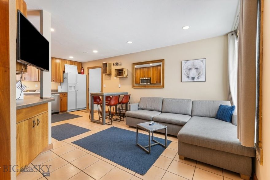 Rare opportunity to own one of the larger 2-bedroom condos available in this price range in The Hill Condos. At 880 sq ft, this unit features a well-designed, lofted layout that maximizes space and functionality. The extended loft creates a true second level, offering flexible use and views of Lone Peak and Lake Levinsky.

Located in Big Sky’s Mountain Village area with convenient access to Big Sky Resort and nearby shuttle service, and just a short drive to Meadow Village and Big Sky Town Center. Offered fully furnished, this is a true turn-key property. Currently being used as a short-term rental, making it ideal for a mountain getaway, full-time living, or investment.