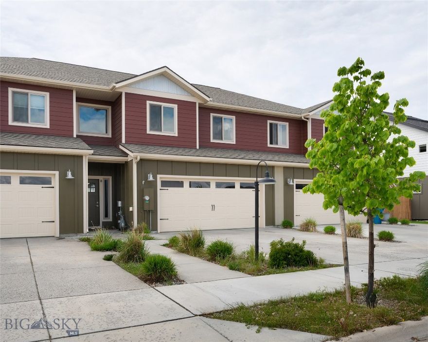 This Belgrade Townhome offers three bedrooms, two and a half bathrooms, and a practical two-car attached garage. The interior is enhanced by a stylish kitchen featuring beautiful granite countertops. On the upper level, a generously sized master suite awaits along with two generously sized guest  bedrooms. The main level is well-appointed with a range, refrigerator, dishwasher, disposal, and a kitchen pantry and attached two car garage. Schedule your showing today!