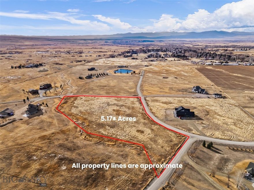 Discover your piece of the Last Best Place! This premium 5.17-acre lot within the Homestead Major Subdivision is the perfect opportunity to bring your blueprints to life. Boasting a private well, DEQ septic approval, and a full suite of utilities—including power, natural gas, and fiber optic—it’s the ideal site for a custom home. The property features a ditch along the back border with the opportunity to acquire water rights through the HOA. This property is a rare find that honors Montana’s agricultural heritage while providing every modern convenience.
