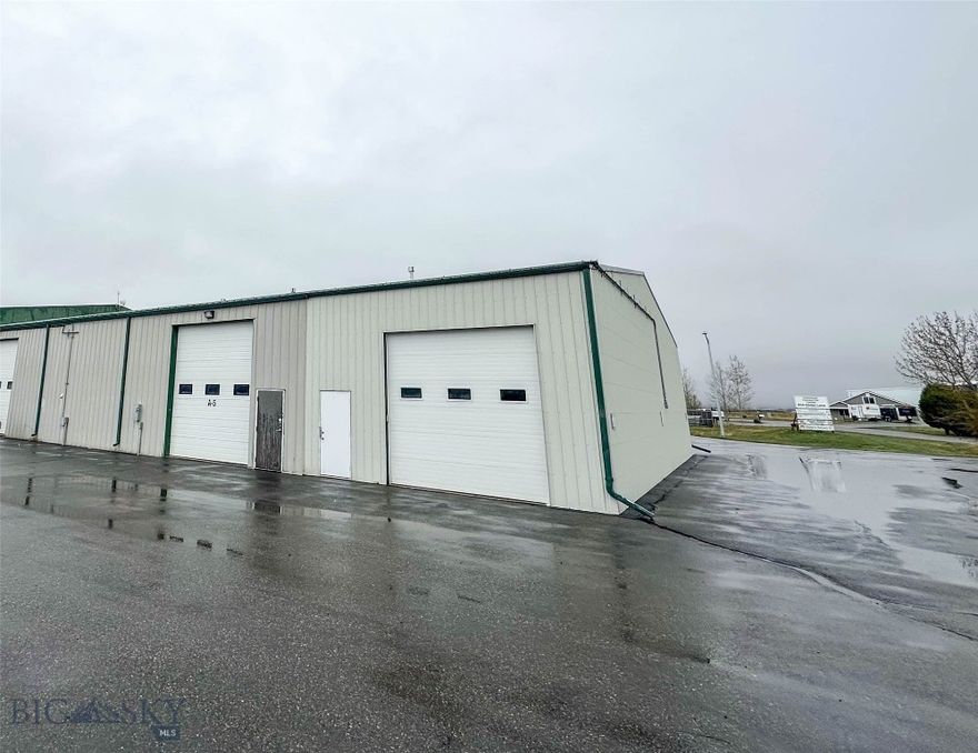 This versatile commercial warehouse offers a total of 1,870 sq. ft. of shop space, thoughtfully divided into two separate units that can be utilized independently or combined to suit your operational needs. Each unit features its own private entrance and 12'x14' overhead door, providing flexibility for multiple tenants or a single expanding business. The building includes 400 amp electrical service with both 110V and 220V power, along with 16-foot sidewalls to accommodate a variety of industrial and storage needs. Both units are equipped with gas heaters, a dedicated bathroom, and an individual hot water heater, ensuring comfort and convenience year-round. An additional 500 sq. ft. of mezzanine space provides valuable extra room that can be used for storage or finished into office space. The property is designed with functionality in mind, offering pull-through access for 18-wheelers to simplify loading and unloading. In addition to the in-unit restrooms, community bathrooms are available on-site. Tenants also benefit from outdoor hose faucet access and an on-site RV dump. For those needing additional space, overflow parking is available for just $35 per space, ideal for storing vehicles, trailers, or RVs. This property delivers a practical and flexible solution for a wide range of commercial and industrial uses.