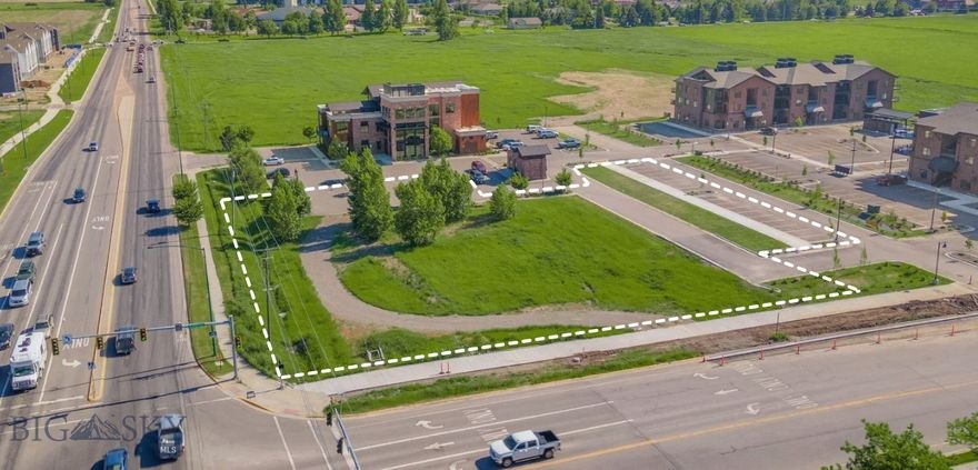 1905 S Kagy Ave is a premier development opportunity at the high-traffic, signalized corner of Kagy Boulevard and South 19th Avenue in Bozeman. With excellent visibility, strong drive-by exposure, and proximity to MSU, this site is positioned for success.

Located near major residential growth and surrounded by desirable retail corridors, the property benefits from a dynamic mix of daytime activity and long-term demand drivers. Zoned B-2 and within Bozeman’s city limits, the parcel supports a wide range of retail and service uses. 

Situated within both an Opportunity Zone and a Qualified Census Tract, the site offers compelling investment advantages. Whether for a quick-serve concept, market, or professional service user, this high-visibility corner presents a rare chance to capitalize on one of Bozeman’s most active intersections.