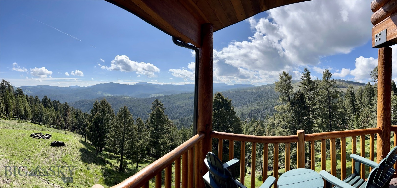 Beautiful is the best possible word to describe this home and property. Just a scant 45 minutes from Helena this amazing off-grid home has views of nothing but mountains, trees, and the wonderful Montana Big Sky. Surrounded by Helena National Forest there is no one around to disturb your peace and tranquility when home is on this 18+ acre parcel. If you love wildlife, elk, deer, moose, bear, and more come on a daily basis to allow you to live with them. You will be living the true Montana life with easy access to hunting (district 215), fishing, hiking, trail riding, snowmobiling, and more. This log home has natural light flowing throughout with open living area of the kitchen, living room, and dining rooms. The living room is anchored with a stone fireplace that has a hand carved mantel featuring the wildlife in the area.