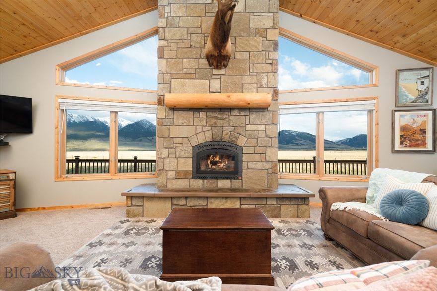 The Ultimate Montana Dream — Two Newer Homes, Horse Property, and Unmatched Absaroka Views If you’ve been searching for the perfect
Montana retreat — breathtaking mountain views, wide-open acreage, income potential, and unmatched access to the outdoors — this 20-acre
property delivers it all. With two newer homes, no zoning, legal short-term rental approval, and a location just across from 360 acres of state land
for hunting, this is a rare opportunity to own a true Montana legacy property. Situated between the north entrance of Yellowstone National Park,
downtown artsy Livingston, and the legendary Yellowstone River, you’ll be surrounded by endless recreation and scenery. The seller has literally
stepped out of work calls to retrieve an elk from across the street — that’s how close the wildlife is here. 138 Inverness This A-frame style home
was designed to capture sweeping Absaroka Range views through its dramatic wall of windows. Inside, you’ll find a cozy great room anchored by
a floor-to-ceiling fireplace with a woodstove insert. The remodeled kitchen features new appliances and countertops, while fresh carpet runs
throughout. The single bath was thoughtfully reconfigured to create a beautiful primary ensuite. One front bedroom offers flexible use without a
closet, while the second serves as a charming bunkroom. Step outside to a patio with a pergola, an outdoor kitchen, and a hot tub area — perfect
for evenings under the stars. The property also includes a small horse stable/tack area and a 1-car garage. 8 Black Hawk Positioned at the
corner of the acreage, this single-level home was newly built and offers 3 bedrooms, 2 baths, and modern finishes. Currently rented to a longterm tenant, it provides immediate income potential. A shed adds extra storage for your gear. Why You’ll Love It Here • 20 acres fenced for
horses • Legal short-term rental and income from both homes • Directly across from state land for hunting and recreation • Unobstructed
mountain views in every direction • Easy access to Yellowstone National Park, Livingston’s art scene, and the Yellowstone River This property
blends the best of Montana’s rugged beauty with income opportunities and multigenerational living potential. Whether you envision a family
compound, a hunting basecamp, or an investment with built-in tenants, this is a chance to make the Montana dream your reality. Priced at the recent appraisal value.