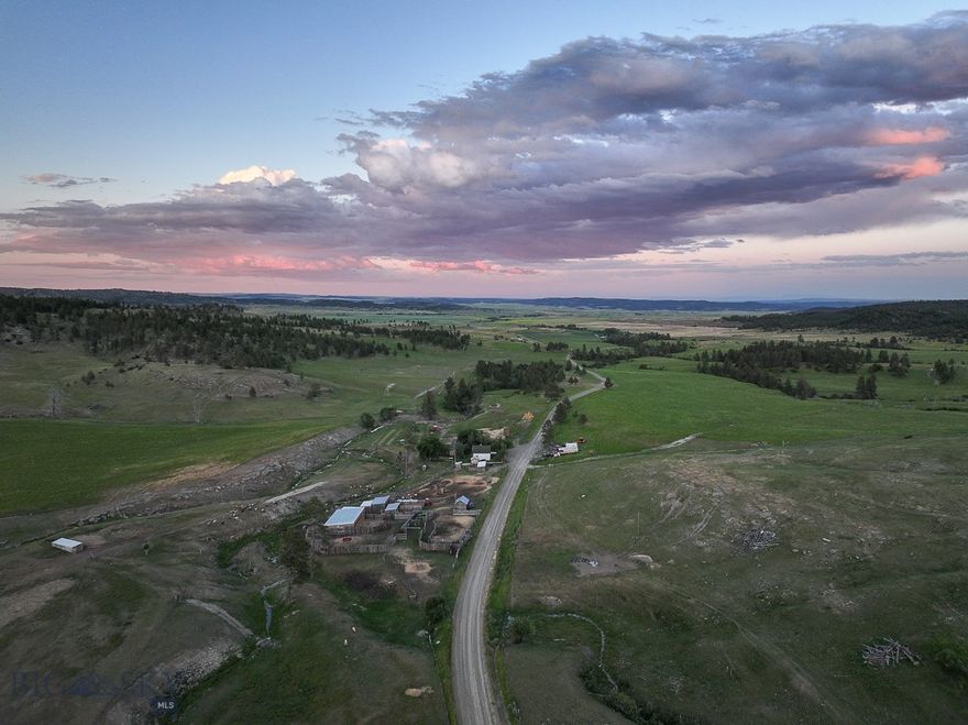 The Stagecoach Trail Ranch was once a corridor in the old west providing passage to travelers from Billings to
Bozeman. Today this hunter’s paradise also serves as a major corridor for wildlife between two large land holdings that harbor herds of Elk, Mule Deer and Antelope. Not only does it offer the aforementioned species but, also, it offers black bear, turkey, upland birds, and mountain lion.
The two parcel property consists of 1,280 +/- acres in total. Of this contiguous two section ranch, there is 160+/- acres of dryland hay acreage with the remainder being lightly timbered filled draws and hills. The property gains elevation from east to west with spring fed tributaries carving out draws to the center of the property where the stagecoach trail was once located.
The old stagecoach trail is now part of the county road where the two seasonal tributaries flow towards until meeting the Deadman’s Creek that flows west to east throughout the main property.
In it’s current capacity it is a working ranch maintaining a balance of smaller ruminants and cattle. The headquarters of the ranch features the main 16’x80’ 3B/2B modular home, homestead, barn, 7 additional outbuildings, and corrals. Additionally, there is a 2023 16’x80’ 3B/2B modular home at the eastern border of the property. 
The Stagecoach Trail Ranch offers a multitude of opportunities at big and small game. It has historically
been maintained as a self sustaining, easily ran livestock operation with adequate improvements. It is
easily accessible 12 mile drive via the Greycliff exit from Interstate 90 to the headquarters of the ranch or
9 miles from Reed Point, MT. The old stagecoach trail is now the maintained county road that bisects the
property running east to west. The road and trail systems on the ranch offer ease of access to traverse the
terrain. Following the county road is the Deadman’s Creek that runs throughout the property nearly year
round. The topography, springs, and surprisingly diverse terrain of this contiguous holding enable it to
thrive as a wildlife oasis that is situated between two large estates. To complement this, it also excels with
its locale, has ease of access, terrain, and water. This ranch affords a unique opportunity to own a
productive hunting property in South Central Montana. Come join us for a tour of the Stagecoach Trail
Ranch in “The Best Last Place”.