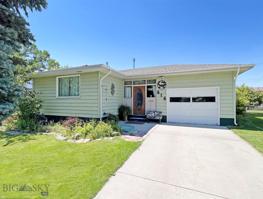Welcome home to this centrally located gem that is just bursting with comfort and character. Across the street from Dillon's Vigilante Park, you are in walking distance of down town, high school, middle school, elementary school and University of Montana Western. 3 bedrooms and 1 bath on the first level with plenty of family room area and a breezeway between the home and garage. Enjoy the beautiful and private back yard with mature landscaping, deck and hot tub for winding down in the evenings and entertaining. Plenty of storage space for your treasures including a back yard shed. The unfinished basement is a blank canvas for your creative vision. Basement currently is used as a personal gym, work bench, craft center extraordinaire, food storage, laundry and more. This is one of those houses that just feels like home when you enter. Call and schedule a showing and see for yourself what this wonderful home has to offer.