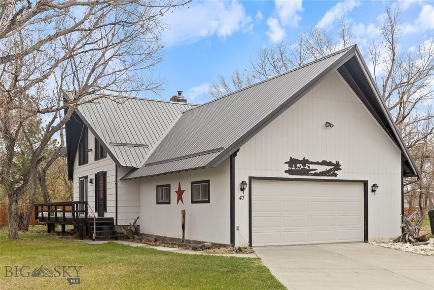 Experience the true Montana lifestyle in this inviting home, perfectly positioned for outdoor adventures! Imagine private HOA access to the legendary Jefferson River, with a boat launch just a short 0.4 miles away – an absolute dream for fishing enthusiasts! Plus, adventure beckons just one mile from your doorstep, connecting you to over 30,000 acres of state, BLM, and national forest land, offering endless opportunities. Inside, enjoy cozy evenings by the fireplace in the spacious living room and entertain friends and family throughout the generous layout of this 3-bedroom home. Upstairs, discover a nearly complete area awaiting your dream vision. Create your ideal space – perhaps a luxurious primary suite retreat featuring the partially finished 3-piece bathroom already in place, or an expansive family gathering area. Bring all your toys, recreational gear, and vehicles! This property boasts ample storage, including an attached double car garage and a substantial detached garage/shop, complete with work benches ready for your projects. Step outside and unwind on the charming porch or in the delightful fully screened patio with its solid concrete floor. Picture yourself savoring peaceful Montana mornings and relaxing evenings in the fresh air. The expansive yard offers endless possibilities for outdoor activities and gardening. Plus, you'll appreciate the practicality of two storage sheds for keeping all your outdoor equipment neatly organized. Two bedrooms are non-conforming.