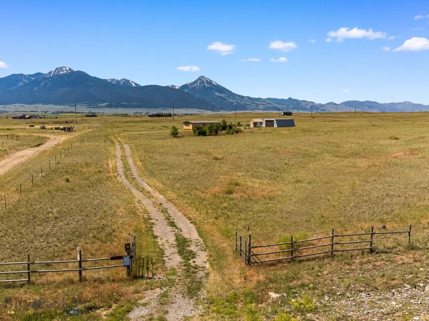 Great opportunity to own your piece of Paradise Valley. This 20 acre parcel is approximately 15 miles from Livingston. Property has massive mountain views and a lot of potential to build your dream home. Property does have mobile home, shed, and shop.  Property is an estate sale & is being sold "as-is". All information is deemed reliable but not guaranteed. Buyers and buyer's agents to conduct their own due diligence to their satisfaction.
