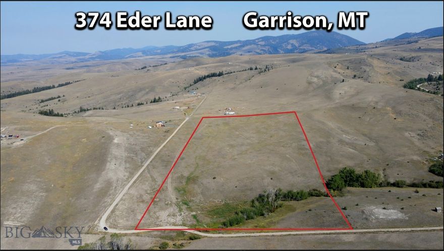 This is a unique, hard to find 20 acre bare land parcel. It borders an extensive Conservation Easement with views of the Flint Creek Mountains. Underground electricity is to the property. It has been pre-approved for septic. Wells in the area are good producers with most under 150ft. Slightly sloping lot to a small seasonal creek and pond with trees, has an already leveled building site by the creek. If living by the creek is not desirable, any part of the lot is suitable for building your dream home. The Conservation Easement across the road will protect your mountain view for the rest of time, allowing no buildings on that land. Bring your horses and animals. It is rare to find a property where the number and division of lots is restricted, especially with such good access. Centrally located between Helena, Butte, and Missoula, 3 miles from the junction of Highway 12 and I-90 on a gravel road.
Close to hunting, fishing, ski areas, Jack Nicklaus Signature Golf, two wilderness areas, and Wildlife Management areas. Glacier and Yellowstone Parks are within driving distance. All basic amenities are within a short drive to Deer Lodge, or 40 miles to Helena.