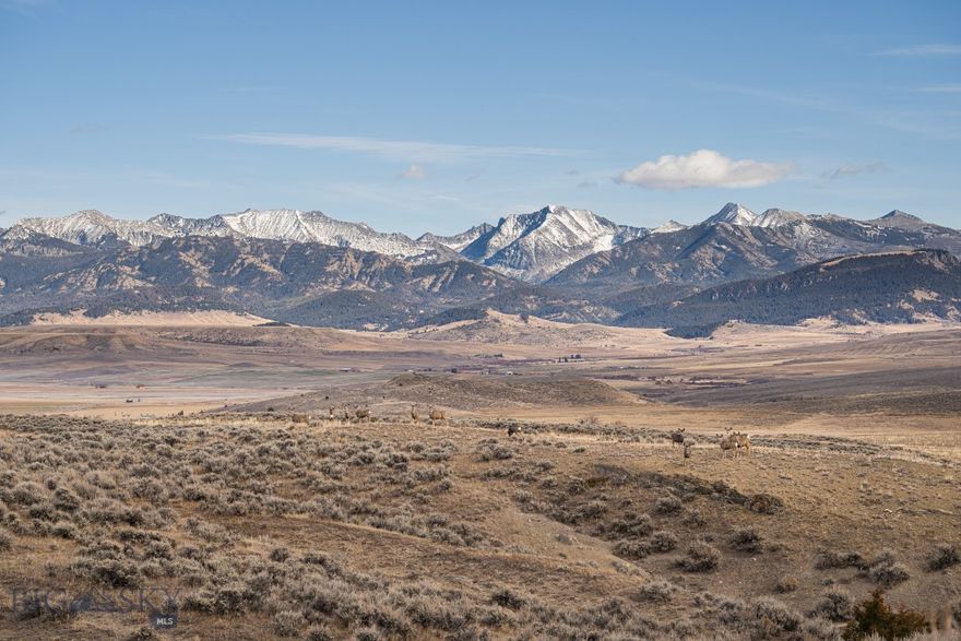 Nestled in the heart of Shields Valley, Last Light Ranch is a stunning 160± acre property just a 1/2 mile southwest of Wilsall, Montana, with panoramic views of the Crazy Mountains to the East and Bridger Mountain Range to the West. Accessible year-round, with no covenants or deed restrictions, this fertile ground positions a new buyer to take full advantage of all it has to offer. Last Light Ranch boasts two developed springs that serve as an abundant water source to the land, nourishing its natural vegetation, all the while providing a place of rest and respite for livestock and wildlife, alike. Whitetail and mule deer, antelope and the occasional elk herd, as well as game fowl including Hungarian partridges are all known to frequent its rich landscape. For the fly-fishing enthusiast, the Shields River – plentiful in rainbow, cutthroat, brook and brown trout – is only a mile to the east and the famous Yellowstone River, only 20± miles south. The ranch’s convenient location allows for quick access to Wilsall, a charming western town, in addition to only being a 50±-minute drive to Bozeman, where world-class amenities abound, and a 30±-minute drive to Bridger Bowl Ski Area. With power available from Shy Road, properties like Last Light Ranch are few and far between.