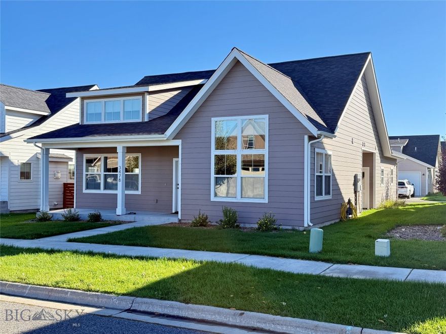 Attractive Incentive...seller is offering $12,000 buyer credit towards closing costs, pre-paids, interest rate buy down!!! This charming cottage-style home offers the best single-family value south of Montana State University, nestled in one of Bozeman’s great south-side neighborhoods. Thoughtfully designed for comfort and convenience, it features a spacious main-floor master suite, a vaulted living room warmed by a gas fireplace, and an inviting kitchen with plenty of room to gather. Upstairs, two generously sized bedrooms share a full bath, providing flexibility for family, guests, or a quiet home office. The fully fenced and landscaped yard. Attached two-car garage handles Montana winters with ease. Fresh paint and brand-new carpet throughout mean it’s truly move-in ready. Located just minutes from MSU, downtown Bozeman, this home combines an unbeatable location with turnkey appeal. Contact your agent to see soon!