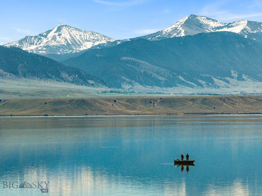 Ennis Lake!! This is the ONLY lot available on Rainbow Point, and one of only two not already built on! With incredible Lake and Mountain views from the front and open ranchland on two other sides you've got elbow room to spare for your Montana Dream Home. Located only a few minutes outside the quaint town of Ennis Mt (for all your conveniences) you'll find Rainbow Point on Ennis Lake. Enjoy the views and the outdoors, take your side by side right out of the garage and head into the Tobacco Root Mtns for hiking, fishing, hunting, trail riding, or buzz into Ennis for shopping and dining! Less than an hour to the Bozeman airport, or an hour to Yellowstone National Park, puts this property in the ultimate zone for enjoying what Montana has to offer!