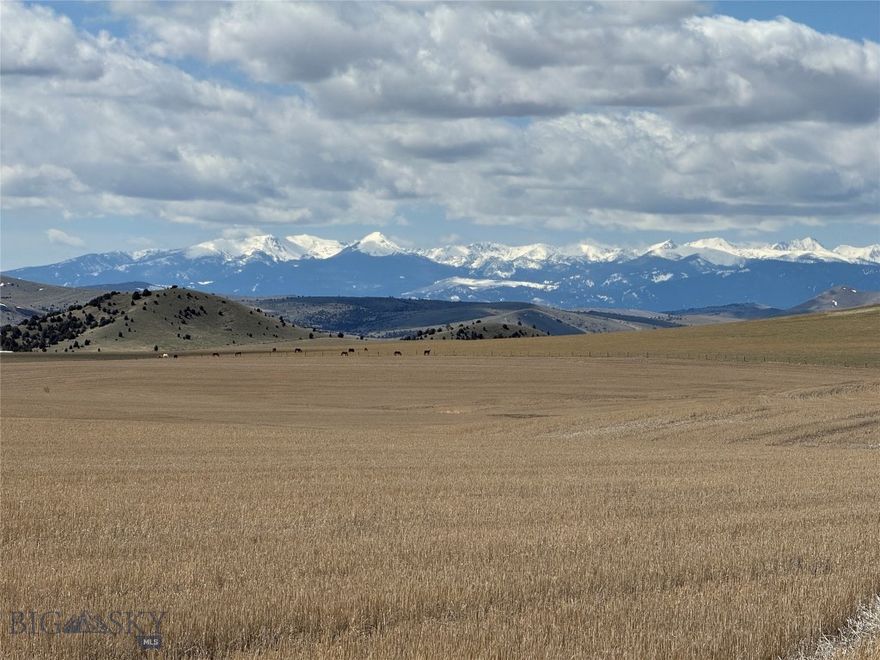 Spectacular build site or Recreational 200 acre tract Located just west of Four Corners with no zoning restrictions or covenants. Property is conveniently located within 15+- minutes of Downtown Bozeman and 15+- minutes to the Airport. Enjoy being minutes from Madison River Black's Ford Public River Access, unobstructed dramatic mountain views in all directions, easy access from Norris Road, and protected privacy are some of the Highlights. Hungarian partridge and sharp tails are seen regularly on the property along with occasional elk and deer. This property can be purchased with Tract 1A and 3A for a total of 600.75 acres.