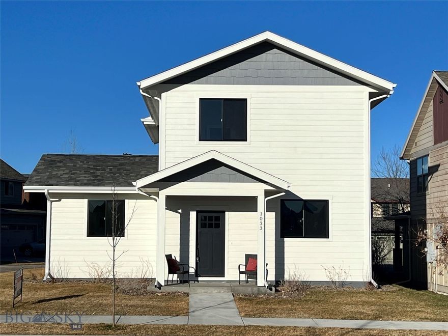 Don't miss out on this wonderful, park-side, 4 bed 2.5 bath home in the heart of North Bozeman. Enjoy a pristine view of the Bridger Mountain range that's protected by the park right out side your front door. This home has an attached, 2 car garage out back, and plenty of street parking out front so you can easily come and go as you travel around the greater Bozeman area and beyond. Less than 10 minute drive to Montana State University Campus, a 5 minute drive to downtown Bozeman food and shopping, less than an hour to Bridger Bowl, and just over an hour to Big Sky. Also walking distance from Bozeman High. The beautiful mountain views and natural lighting pour into this home. Kitchen and bathrooms have quartz countertops and gorgeous finishes. Come and see what makes this property so special, in the heart of the town people can't get enough. Some rooms are virtually staged.