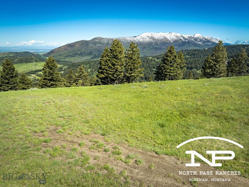 Welcome to North Pass Ranches, Bozeman’s newest gated, luxury ranch community. A true top-of-the world experience awaits at Parcel 6, as absolutely breathtaking views of Bozeman and the surrounding valley are simply commanding from this homesite. With topography varying from grassy meadow, timbered forest, and alpine mountains, Parcel 6 also enjoys private access to the perimeter trail system, and a peaceful sense of seclusion. Room for a grand main home, guest home, caretaker cabin, and horse facilities make this a true Montana dream. There are currently 11 parcels remaining ranging from 72 to 160 acres. With paved roads all the way from Bozeman, wells and power in to all of the homesites, these panoramic retreats are truly build-ready. The ranch is comprised of over 1,500 acres of awe-inspiring views, lush meadows, and pure mountain air, creating an idyllic community situated just 15 minutes from Downtown Bozeman, yet feels like the secluded mountain oasis Montana dreams are made of. Thoughtful amenities on site include a full time ranch manager, stocked ponds for fishing and casting lessons, over 10 miles of developed horseback riding and hiking trails, plus abundant wildlife in every corridor - elk, moose, deer, and bear abound. A true top-of-the world experience awaits at Parcel 6, as absolutely breathtaking views of Bozeman and the surrounding valley are simply commanding from this homesite. With topography varying from grassy meadow, timbered forest, and alpine mountains, Parcel 6 also enjoys private access to the perimeter trail system, and a peaceful sense of seclusion. Room for a grand main home, guest home, caretaker cabin, and horse facilities make this a true Montana dream.