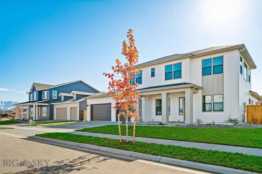 Featured on the Parade of Homes, this stunning two-story home offers an elevated living experience with the ease of a single-story layout.  All primary spaces, including the primary suite, a 2nd on-suite bedroom, a private den, and laundry room are thoughtfully located on the first level for everyday comfort and effortless functionality.  The open-concept great room, kitchen, dining room, and seamless connection to the outdoor living patio truly steal the show.  A custom fireplace with alder box beam mantel brings warmth and character, while under-cabinet lighting, a custom kitchen sink, and satin nickel fixtures reflect a sense of understated luxury.
Throughout the home, designer lighting and carefully curated finishes elevate each space.  Upstairs, a private retreat awaits with two additional bedrooms, a full bath, and a spacious bonus room perfect for guests, hobbies, or play, and a large picture window for sensational views of the mountains and parks.

1-year builder warranty included with this new home.