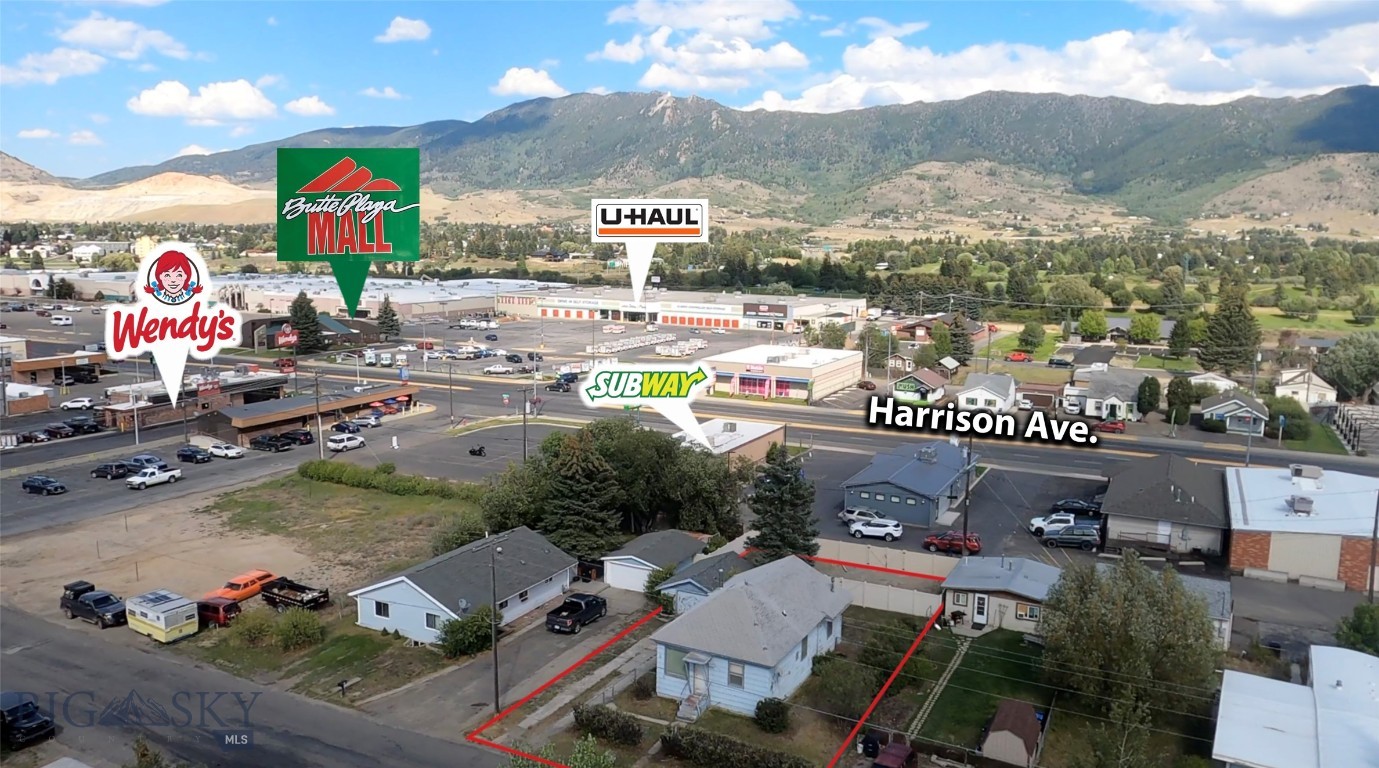 Property is located in a commercial zone (C-2 ) and is only one block off Harrison Avenue, Butte's primary commercial corridor. The C-2 zone is intended primarily to accommodate community shopping facilities consisting of varied retail, service and office establishments grouped at locations convenient to Butte's arterial streets. There is dedicated off-street parking behind the building. The parcel size is nearly 7,800 square feet.