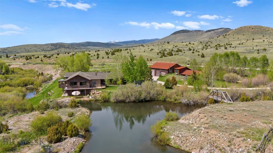 Virginia City, MT, is a treasure trove of history, and this custom home in its Historic District offers a unique blend of old-world charm and modern luxury. Imagine a beautifully crafted residence nestled in the heart of this storied town, boasting breathtaking views of the Ruby Valley and surrounding mountains.

This home is designed for both comfort and functionality, featuring a fully finished basement, theater room and walk in concrete gun safe room! Enjoy a spacious shop perfect for hobbies, storage, or even a workspace. The property is enhanced by serene water features, adding to its peaceful ambiance and making it a true retreat.

Inside, you’ll find vaulted ceilings, a stone fireplace, and a thoughtfully designed layout that maximizes natural light and scenic vistas. Whether you're looking for a permanent residence or a getaway steeped in Montana’s rich history, this home offers an unparalleled living experience.