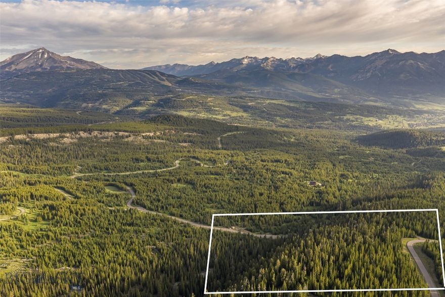 20 acres with a Golf membership at Spanish Peaks Mountain Club! Discover the pinnacle of Big Sky living at Big EZ Estates, Lot 27—a rare gem spanning 20 acres in an exclusive gated community adjacent to Yellowstone Club and Spanish Peaks Mtn Club. Boasting extraordinary panoramic views, this exceptional property offers a coveted opportunity to obtain a Golf membership at the neighboring Spanish Peaks Mountain Club, enhancing its allure for discerning buyers. Situated amidst awe-inspiring natural beauty, Lot 27 captivates with sweeping vistas of Lone Peak, Pioneer Mountain, and the majestic Spanish Peaks. Whether you're envisioning a private sanctuary or an impressive generational retreat, this picturesque lot promises an unparalleled canvas for realizing your Montana dream home. Embrace the tranquility and prestige of Big EZ Estates, where expansive landscapes and coveted amenities converge. Don't miss your chance to own a piece of Big Sky's finest—schedule your private tour today and experience the epitome of mountain luxury.