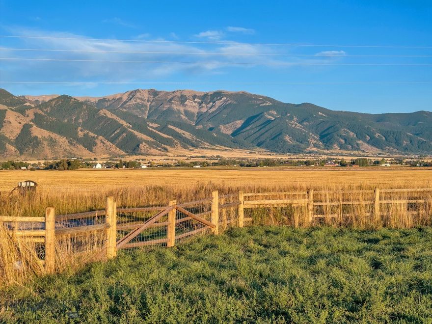 40 ACRES OF MONTANA SPLENDOR - A RARE OFFERING FROM FALDO FARM.
Here’s your chance to own 40 acres of Faldo Farm, a property meant for those who cherish the rugged beauty of Montana, wide-open spaces, and the timeless legacy of the land.  An ideal location for your equestrian lifestyle. 

The property boasts uninterrupted views of the Gallatin Valley and its breathtaking mountain ranges, where snow-capped peaks and rolling fields meet in a panorama that captures the essence of Montana. Where the ever-changing colors of the landscape ensure the view is never quite the same.

Conveniently located just minutes from Bozeman Yellowstone International Airport, this property strikes the perfect balance between accessibility and privacy. Whether your heart is set on exploring Yellowstone National Park, skiing the slopes of Big Sky, heading downtown Bozeman for dinner, or simply embracing the quiet rhythms of rural life, this location puts everything Montana has to offer within reach.

As part of the legendary Faldo Farm, this land carries a connection to one of the most respected and iconic names in the sports world, one recognized far beyond Montana’s borders, and owning a piece of this estate carries with it a sense of distinction. This is not just land—it’s an opportunity to craft something meaningful and enduring. 

Whether you dream of building stables, designing a small ranch, a working farm, or creating a home that harmonizes with the natural landscape, this property is a blank canvas for your aspirations.

For the qualified buyer with inquiries, please contact your agent to view and walk the property.
