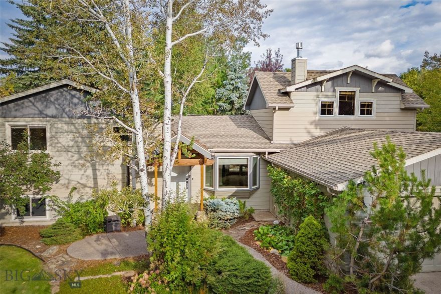 Welcome to this warm and inviting home nestled in a quiet, established neighborhood just one mile from Montana State University and two miles from downtown Bozeman. This beautifully maintained property features in-floor radiant heat under the concrete slab in the spacious great room (with surround sound), complemented by hot water radiant baseboard heat throughout the rest of the home. Even with the thermostat set at 62 degrees, the Sellers said the home stays comfortably warm year-round, and the upstairs baseboard heat is rarely needed.

Inside, you'll find stunning hardwood flooring, with white oak on the main level and reclaimed oak in the loft, adding timeless character and charm. A spiral staircase leads up to a cozy loft space, while the recently remodeled kitchen and bathroom bring modern convenience to this thoughtful home. The large laundry room—once used as an additional bedroom—offers extra flexibility, and the large lower level bonus room has been used as a bedroom and as a great room and could be transformed into a spacious primary suite. 

The mature landscaping in the front and back yards, enhanced by a front-yard sprinkler system, creates a lush, private outdoor space. The home is also hot tub ready for future relaxation. You'll enjoy friendly neighbors and a peaceful setting with no HOA or restrictive covenants. This home is located just one block from Morning Star Elementary and a community park, and less than a mile from Sacajawea Middle School. You'll also appreciate close access to the Gallagator Trail and other nearby trail systems as well as the Museum of the Rockies.

With Town & Country grocery store, coffee shops, and restaurants all within easy reach, this home offers the perfect balance of convenience and community.  Don’t miss your chance to live in one of Bozeman’s most desirable and walkable neighborhoods—schedule your showing today!