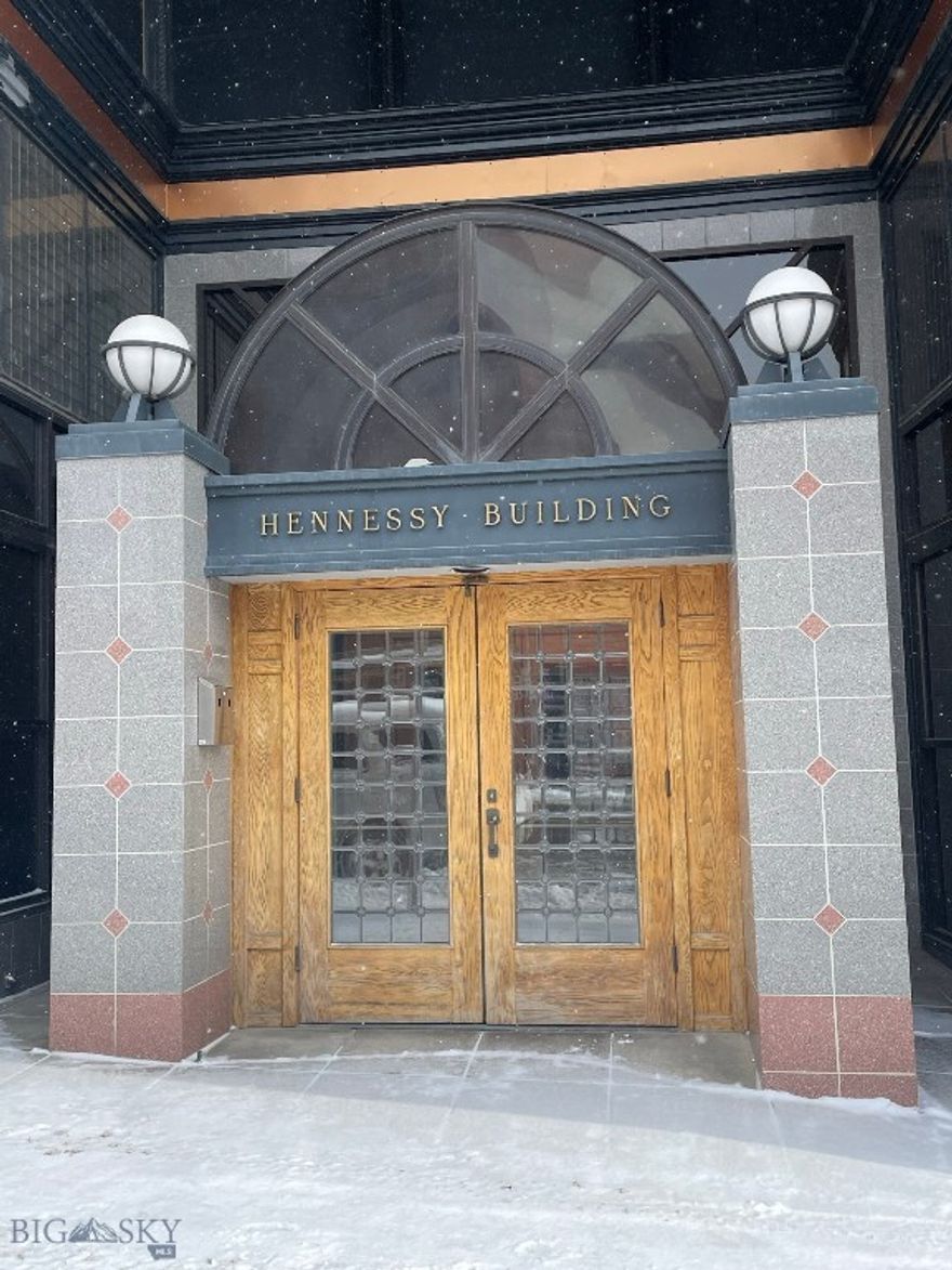 Set your business in the heart of Butte’s vibrant Uptown district — where history, architecture, and modern business come together. The Hennessy Building stands as one of Butte’s most iconic landmarks, offering unmatched convenience and presence for companies ready to make an impact. This 4th floor suite offers abundant natural light and elevated views across the city — a bright, inspiring workspace your team and clients will appreciate every day. The layout includes 10 private offices, a welcoming lobby/reception area, a dedicated file/storage room, and a conference room positioned to showcase Butte from above.
Your workspace essentials are handled:
• Fully furnished offices
• Janitorial services included
• All utilities included
• Secure building access
• Private, gated, covered parking for you and your employees — no street parking stress
Step outside and you’re just moments from Uptown’s local restaurants, cafés, shops, and everyday conveniences — perfect for lunch breaks, team outings, or a quick errand in the middle of the day. This is a space designed to support productivity, professionalism, and long-term business growth.
Turn-key. Central. Connected. If your a business with vision - this is where you plant your roots.
If you’re a business with vision — this is where you plant roots.