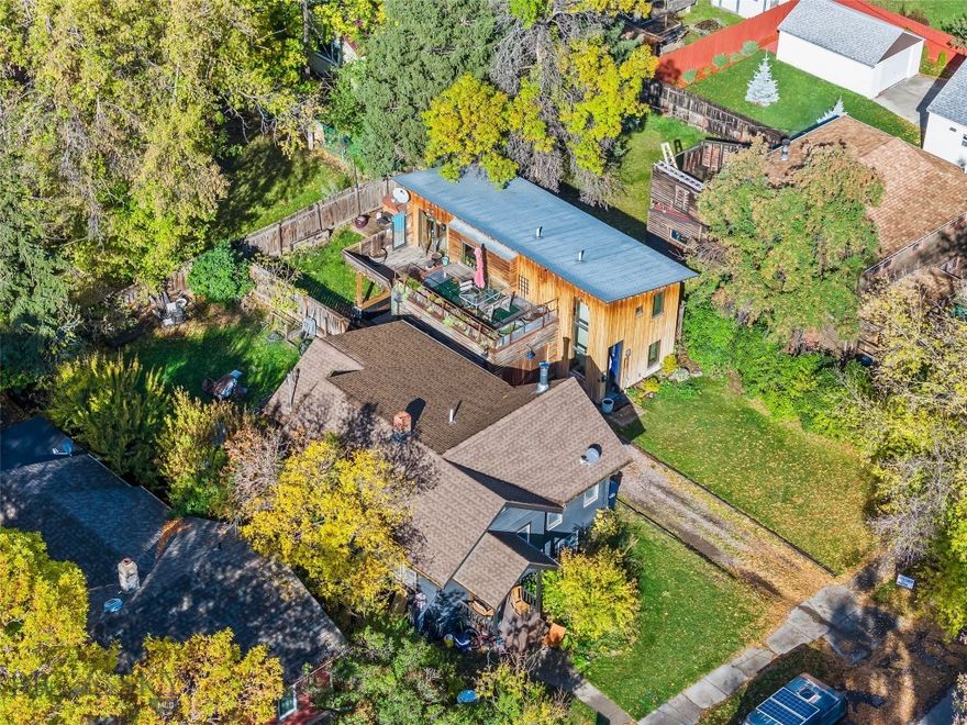 Discover the potential with these two homes situated on three city lots totaling 0.172 acres with R-4 zoning. Located at 605 and 607 North Grand Avenue, just 6 blocks north of downtown Bozeman, these two homes offer an incredible opportunity to maximize your investment potential, as one or both homes can provide rental income. The charming 1935 bungalow (605 N. Grand Ave.) offers a comfortable living space, with 3 bedrooms, 2 bathrooms, classic hardwood floors, original trimwork, and a clawfoot bathtub. Enjoy cozy evenings by the wood stove or relax in the private, fenced-in backyard. Meanwhile, 607 N. Grand is an artfully-designed 2007 home with custom finishes and woodwork. This functional and fun home features 2 bedrooms, 1 bathroom, in-floor radiant heat, and large windows that provide an abundance of natural light. A large upper outside deck with built-in planters and seating makes a great space to entertain and relax, while the covered porch below offers plenty of storage space and an additional entrance. The private, fenced-in backyard includes additional space to enjoy as well as off-street parking. This is a great opportunity to own two great homes in an excellent Bozeman neighborhood. Schedule your showing today!