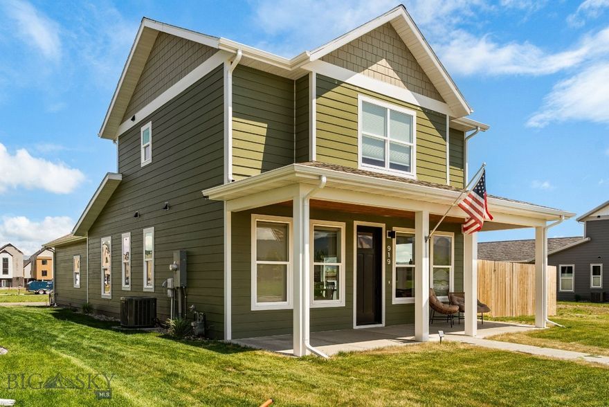 The Monarch floor plan in the Allison Neighborhood combines smart design with everyday comfort, just south of Kagy, and walking distance to Montana State University—one of Bozeman’s most convenient locations. This efficient two-story home features an open-concept main level and an upstairs layout with three bedrooms and ample storage, making it perfect for anyone seeking a quality yet low-maintenance lifestyle. With construction just getting underway, there's still time to personalize your finishes and make this home truly yours with E.G. Construction.