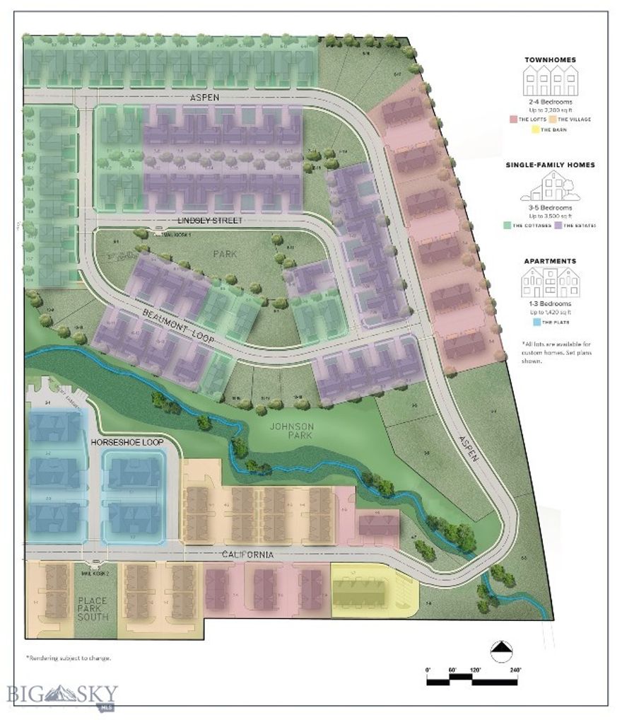 Beaumont Place is a master planned community of apartments, townhomes and single-family homes built to embrace what it means to be Montanan. This multi-section, ~44 acre neighborhood serves current and future Deer Lodge residents with comfortable and secure living spaces. Nestled in the tranquil Deer Lodge Valley with the majestic Rocky Mountains as a backdrop, the city of Deer Lodge embodies its frontier heritage
with an environment ideal for outdoor enthusiasts, who can enjoy activities such as hiking, fishing, and skiing.