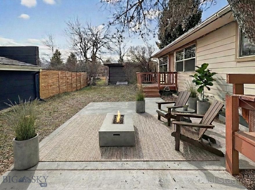 Located just a few blocks from Montana State University, this property at 1302 S. 3rd offers versatility, space, and an exceptional Bozeman location. With 5 bedrooms and 2 bathrooms, the home is filled with natural light from large windows and features hardwood flooring, new carpet on the main level, and updated bathrooms. Abundant built-in cabinetry provides excellent storage, while the private patio creates a quiet outdoor retreat.

Designed with flexibility in mind, the property can function as a duplex, a single-family home with a separate apartment, or be enjoyed as one spacious single-family residence. The layout is ideal for MSU students, multi-generational living, or generating rental income, with the option to live on the main level and rent out the lower level.

Walk or bike to campus, grab coffee downtown, explore nearby trails, and take full advantage of everything Bozeman has to offer. This is more than a home—it’s a chance to settle into a lifestyle defined by convenience, character, and connection to the community.