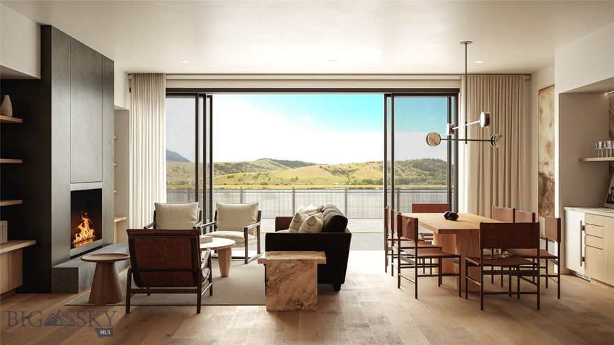 Introducing Bozeman Yards — Bozeman’s most exceptional new address and the highest standard of luxury construction available on the market. Perfectly positioned in the heart of the vibrant Mill Arts District on the Northeast side, Bozeman Yards offers an unrivaled living experience where world-class design, premium finishes, and curated amenities come together in a way that no other development in town can match. These architecturally striking condos feature elevated finishes inspired by Montana’s natural beauty, with oversized windows framing panoramic Bridger Mountain views - each interior space is matched with an equally appealing outdoor space designed for year-round enjoyment. Residents enjoy exclusive access to The Yards Club, a one-of-a-kind private spa and wellness retreat featuring a plunge pool, sauna, cold plunge, fitness studio, and owner’s lounge. With thoughtfully designed landscaping, nearby trail systems, and walkability to both downtown Bozeman and Story Mill Park, this is the most connected, design-forward, and amenity-rich living experience available. Reserved parking, private storage, and a community-focused design complete the vision—Bozeman Yards is truly defining a new standard of excellence.

Bozeman Yards 209 is a stunning 2 bed, 2 bath residence featuring an outdoor terrace designed for sophisticated entertaining. Buyers can select from an array of designer-curated finish packages to create their ideal living environment. Crafted for seamless flow and optimal function, the open-concept layout showcases unobstructed Bridger Mountain vistas through large picture-frame windows that elegantly integrate indoor and outdoor living. Call today to learn more about Bozeman Yards!