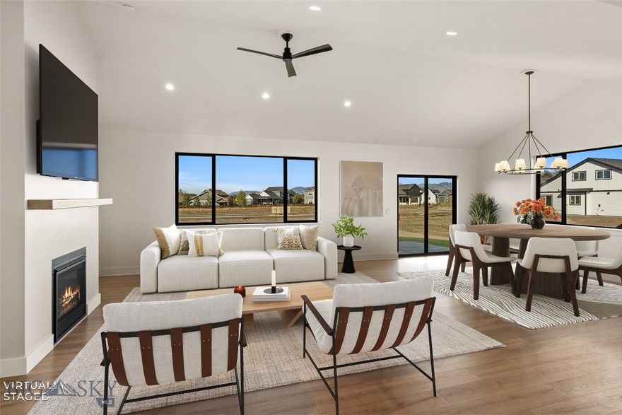 Welcome to 161 Noble Peak Drive, a warm and welcoming home in the highly desirable Sierra Vista subdivision of Bozeman. Here, modern style meets the natural beauty Montana is known for.

As you step inside, you’re greeted by an open, light-filled living area with high ceilings that make the space feel bright and airy. The kitchen is both functional and stylish, featuring stainless steel appliances, quartz countertops, and plenty of counter and cabinet space—great for everyday living as well as hosting friends and family.

The primary bedroom is a comfortable retreat with its own en-suite bathroom and a generous closet. The additional bedrooms offer flexible space for family, guests, a home office, or hobbies, giving you room to grow and adjust as your needs change.

Outside, the landscaped yard is ready for relaxing evenings, summer barbecues, or quiet mornings with a cup of coffee. With pleasant views and direct access to a nearby walking trail, you can easily step out and enjoy the fresh air without going far from home.

All of this comes with the convenience of being just minutes from local parks, trail systems, and Bozeman’s vibrant downtown, with its shops, restaurants, and community events. If you’re looking for a place that blends comfort, convenience, and access to the outdoors, 161 Noble Peak Drive is well worth a visit.