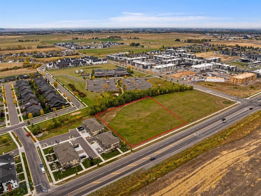 DEVELOPMENT OPPORTUNITY!
Prime 2.55-acre R-3 zoned parcel located just 1.4 miles from Montana State University. This ideally positioned property offers excellent potential for multi-family development—whether apartments, condos, or townhomes.

A recent survey of the vacant lot has been completed, streamlining the path toward development. Upon mutual acceptance of a buy-sell agreement, the buyer will be responsible for securing city approval to subdivide the property. Closing will take place within 90 days of receiving subdivision approval from the City of Bozeman.

Don’t miss this rare opportunity to develop in one of Bozeman’s most desirable growth areas!