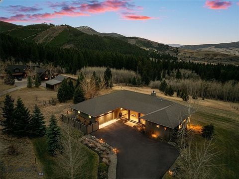 Photo of 303 S Big Elk Meadow Road, Gallatin Gateway, MT 59730 (MLS # 408835)