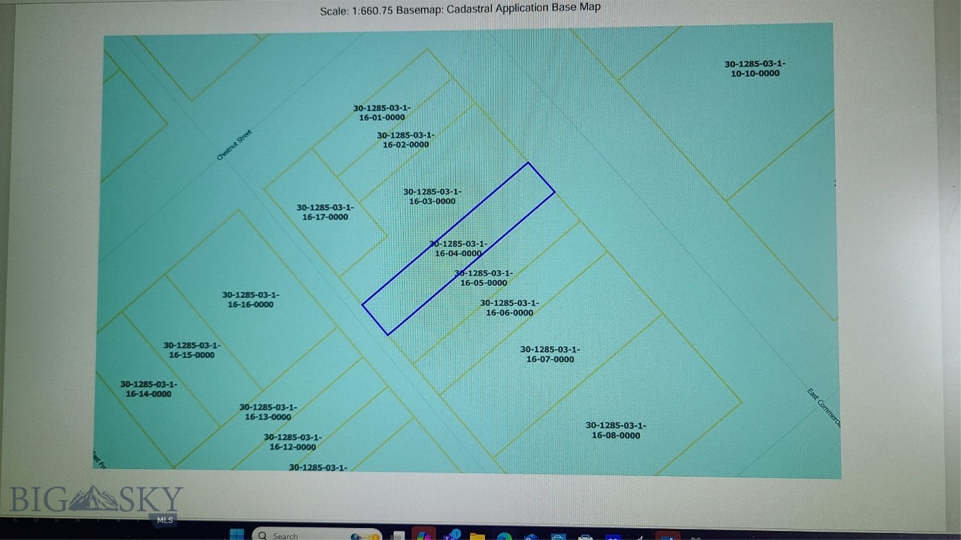 Anaconda Original Townsite - Land