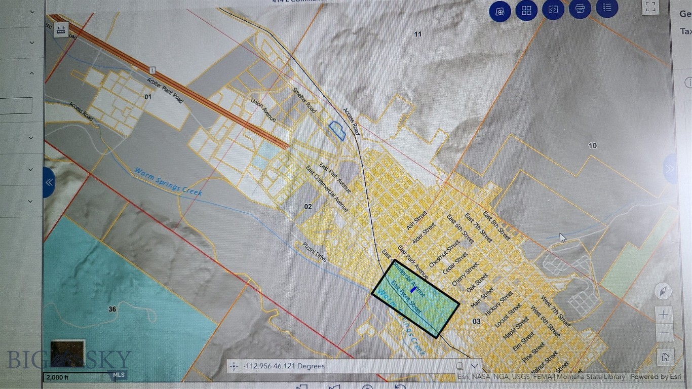 Anaconda Original Townsite - Land