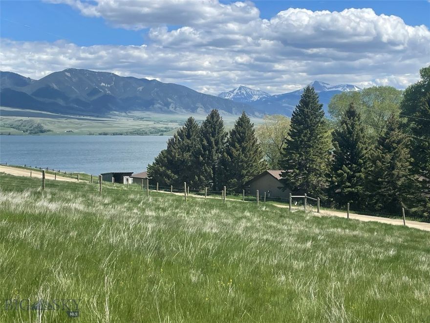 Ennis Lake Living!!
Take in stunning views of Ennis Lake and the Madison Range Mountains from this exceptional 1.7-acre property—just steps from the lake. This is your chance to own a slice of Montana paradise, perfectly positioned for outdoor recreation with easy access to the lake and nearby public lands.

Located only a few minutes from the charming town of Ennis and just 50 minutes from Yellowstone Bozeman International Airport, you'll enjoy the perfect balance of nature and convenience. Local amenities including shopping, schools, a hospital, and a theater are all within easy reach.

Don’t miss this rare opportunity to build your dream home in a peaceful, scenic setting surrounded by natural beauty.