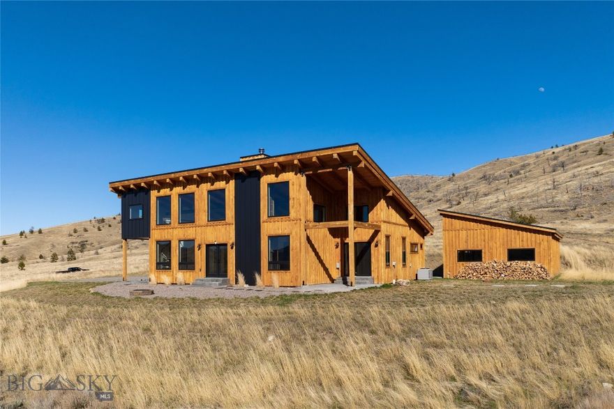 Backcountry Ranch | Madison River Valley, Montana | 121.75 Acres | Post & Beam Estate | Borders 10,000+ Acres of Accessible Land

Close enough to Bozeman for a dinner reservation. Far enough removed that the city ceases to exist entirely.
Backcountry Ranch is a commanding post and beam residence set upon 121.75 private acres, its western façade open to the full drama of the snowcapped Tobacco Root Mountain Range. Here, the landscape is not a backdrop — it is the defining architecture of daily life. The residence has been appointed for those who demand both refinement and authenticity. A gourmet kitchen outfitted with Ferguson appliances anchors the home's heart, while the primary suite offers a walk-in closet, spa-inspired bath with a custom shower, and a deep soaking tub. The great room, warmed by a wood-burning stove, flows into a dining room framed by views that rival any gallery. A second-floor office/loft commands sweeping western and northern panoramas across the Valley — a space designed for vision, in every sense of the word. For the craftsman, an extended two-car garage invites new pursuits. For the equestrian, the acreage presents a compelling canvas for a world-class horse facility. The adventurer will find this property uniquely positioned: directly bordering 600+ acres of state land, with an additional 10,000+ acres accessible via Bradley Creek Road — whether on horseback or by side-by-side.
The hunter need not venture far. Elk, antelope, and moose are resident on the parcel itself. Ten minutes by vehicle, the angler steps into the legendary Madison River — or launches a drift boat from the Warm Springs BLM Ramp. Fifteen minutes south lies the town of Ennis; thirty minutes along the river valley's winding corridor delivers you to Bozeman's Four Corners. This is Montana living without compromise. Previously under contract in March 2025, Backcountry Ranch has returned to market following the buyers' termination for personal financial reasons of a lease-to-own agreement. A rare second opportunity — and for the right Buyer, a defining one.