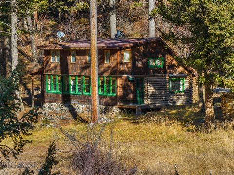 Photo of 10400 Hyalite Canyon Road, Bozeman, MT 59718 (MLS # 407031)