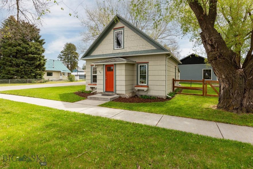 Charming and efficient with an incredible shop! This cute-as-a-button home offers a newly remodeled kitchen, pantry, and laundry area, plus a large fenced yard on a desirable corner lot just one block from downtown Manhattan. The standout feature is the massive 30' x 32' shop with 12' ceilings, steel entry door, double garage doors, and a 10' x 12' overhead door — perfect for projects, storage, hobbies, or workspace needs. Great location and a must-see property!