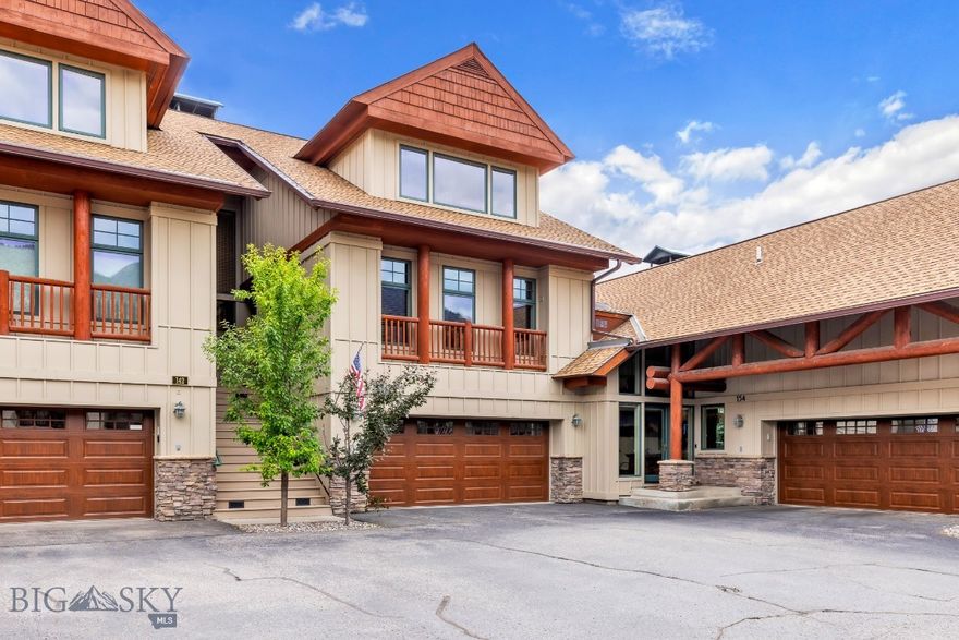 Ready to welcome its next chapter, this lovingly cared-for Crail Creek condo is more than just a home—it’s part of Big Sky’s story. Owned and maintained by longtime locals, this nearly 3,000 sq ft residence blends timeless comfort with thoughtful enhancements over the years, all set against a backdrop of mountain views and open fairways. Part of a community recognized with the Best in American Living award by the National Association of Home Builders, it reflects a standard of design and livability that stands above the rest.
With 3 spacious bedrooms, 3 baths, a private home office (perfect as a 4th bedroom with sleeper sofa), and a versatile bonus room currently used as a 5th bedroom, this home lives larger than most. Slate flooring and granite countertops in the kitchen and baths speak to quality, while recent updates—from refreshed interiors to key structural improvements—underscore the care and pride of ownership throughout.
Positioned on the 10th fairway of the Big Sky Golf Course, you’ll enjoy front-row seats to Nordic ski trails in winter and sweeping vistas year-round. Step out to your private deck and soak in the hot tub as the alpenglow sets in.
A two-car attached garage, curated furnishings, and a short stroll to Town Center complete the offering—making this home as move-in ready as it is memorable.
This is where Montana memories are made—and where your story becomes Branded in Big Sky.