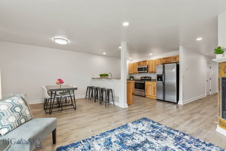 Open-Concept Living Area