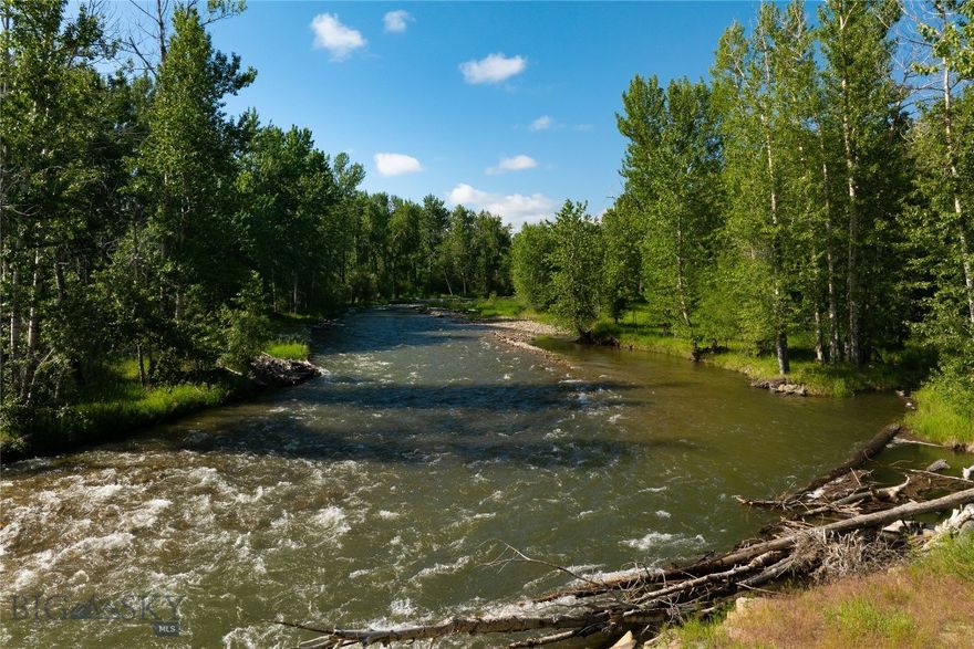 *See Video/Virtual Tour* Nestled in a scenic valley with deep ties to its ranching history, reminiscent of old Montana, this one-of-a-kind offering is a true private, recreational oasis! Sitting on the historic Bozeman Trail and the banks of the East Rosebud River, this 19+ acre getaway offers prime trout fishing on one of Montana's most coveted fisheries. Two additional creeks, Agency Creek and Sheep Creek, meandor through the property and feed the lush meadows in between, providing ideal grazing ground for animals and abundant wildlife. Enjoy the serene setting and breathtaking views of the Beartooth Mountains while only being a short 5-mile drive to the charming town of Absarokee, and 15 minutes from Columbus/Interstate 90. The modest 5-bedroom home sits above the property and provides a perfect basecamp for all your outdoor pursuits - hiking, rafting, hunting, fishing, kayaking, biking and more are waiting just 15 minutes away in the Custer National Forest and on the famous Stillwater River. Another 3-bedroom manufactured home is also on site ready for use. Enjoy year-round recreation with the quintessential western town of Red Lodge and Red Lodge Ski Hill just a short 30-minute drive from the property. Utilize the current home as-is, add your personal touch ups and remodel, or build a new home on site with a mix of meadow and river views and the Beartooth Mountain Range in the backround. New building site is out of the floodplain and marked by survey.