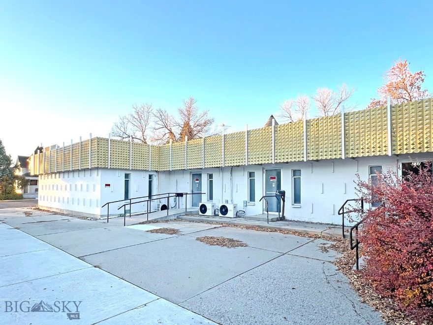 Excellent investment opportunity for 3-suites in the middle of downtown Dillon. This property is priced to sell so you can make your investment vision a financially sound reality! Zoned C3, this gives you ample options on how the building can be used. Suite #1 has an address of 234 E Glendale and has a waiting room, reception area with plenty of cupboard and storage space, three large rooms and a bathroom. Suite #2 has an address of 236 E Glendale and has a waiting room, reception area, five rooms, bathroom and lots of storage area. Suite #3 has an address of 109 S Pacific and has waiting room and reception area, 4 rooms and bathroom. This is the one you've been holding out for so call for a showing and don't let this one slip through your fingers.