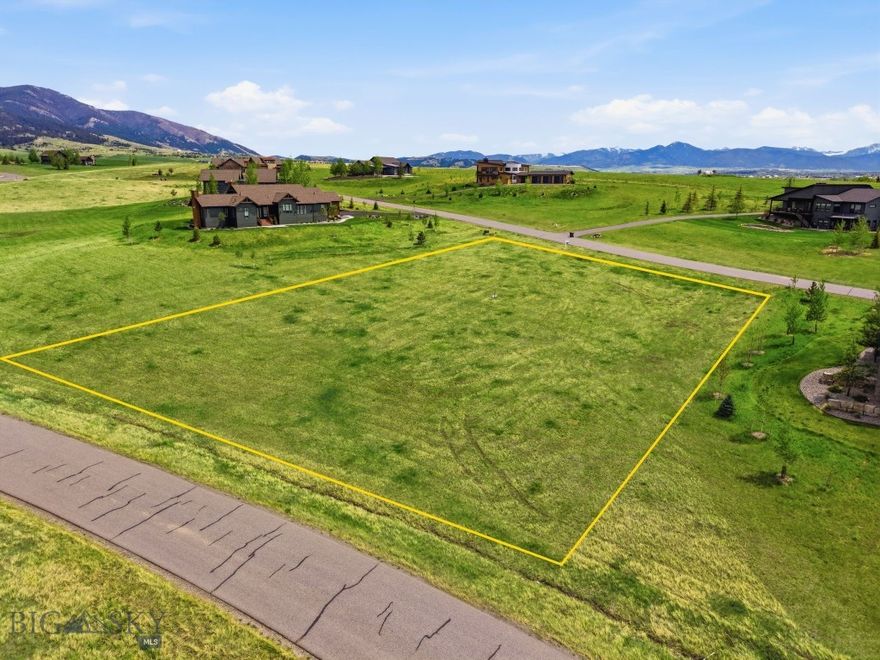 Stunning 1.24-acre homesite in the desirable Springhill Reserve subdivision, offering sweeping panoramic views of the Gallatin Valley and breathtaking Bridger Mountains. Build your custom dream home in one of Bozeman’s most sought-after locations, where a peaceful setting meets the convenience of being just minutes from town. Ideally situated near golf courses and only 10 minutes from downtown Bozeman, this gentle sloping property combines privacy, scenery, and accessibility. The southern facing parcel has recently been surveyed, making it even easier to begin building the home of your dreams. Don’t miss this rare opportunity to own a premier view lot in Springhill Reserve!