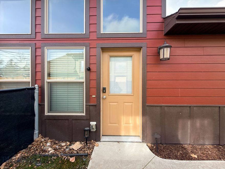 Make this single level townhouse your new home!  Each of the two bedrooms feature an ensuite with walk-in closets. Enjoy the easy flow of entertaining with the open floor plan, notice the natural light that comes from the upper windows. Enjoy the well thought out kitchen with lots of storage and small pantry. Home features in floor radiant heat. The home has an attached single car garage. Enjoy the fenced outdoor space from the east facing patio, sheltered by trees.