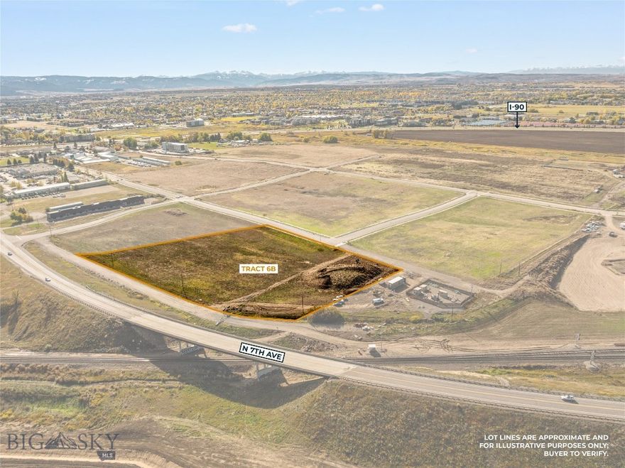 State land lease transfer with improvements. This industrial property is ready for your development. Build your property with ease by accessing land at a reasonable rate through a 99 year lease with the state of Montana. All utilities and improvements finished. Unbelievable location between I-90 and Frontage off of Nth 7th. Easy access to amenities. This parcel is ready for your development.