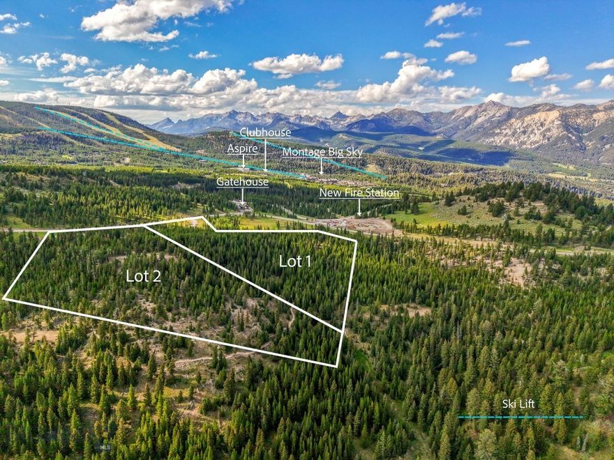 The Ultimate Land Offering in Spanish Peaks Mountain Club – 19.07 Acres of Elevated Living
Introducing a rare opportunity to own both Lot 1 and Lot 2 in Wheatgrass Meadows—a combined 19.07-acre estate parcel adjacent to open space and set within the newest and most exclusive developer release in Spanish Peaks Mountain Club. This is one of the largest available residential land offerings in the community with close proximity to the amenities and Montage Big Sky, delivering a unique combination of privacy, scale, and access to world-class amenities—all at an exceptional value for luxury-minded buyers.
Tucked into a tree-lined enclave and surrounded by open space, this expansive double-lot offering provides the perfect canvas to build a legacy property in the heart of Big Sky. Whether you’re envisioning a grand mountain retreat with a guest home, family compound, or multi-structure layout, there’s ample room to bring your vision to life—think 8+ bedroom main residence plus a 3-bedroom guest home, with space to spare.
Both lots feature initial landscaping and roughed-in driveways, making them ready for site exploration and planning. Thoughtfully positioned picnic areas invite you to pause and take in the surrounding beauty., inviting you to pause and soak in the wide-open vistas, fresh mountain air, and peaceful natural surroundings.
Ownership includes opportunity for a Signature Golf or Social Membership at Spanish Peaks Mountain Club, unlocking access to premier amenities including Tom’s 10 Par 3 Golf Course, the stunning new Aspire Lodge, and an extensive trail network. You’re also just minutes from the Montage Big Sky, where luxury meets lifestyle with five-star dining, spa services, and ski access to Big Sky Resort.
This is a truly one-of-a-kind land offering—19.07 acres of usable, build-ready terrain in one of the West’s most exclusive mountain communities, SPMC. Wheatgrass Meadows offers space, flexibility, and value without compromise. Create your Montana legacy here.