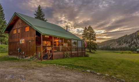Photo of 1253 Rock Creek Road, Philipsburg, MT 59858 (MLS # 411470)