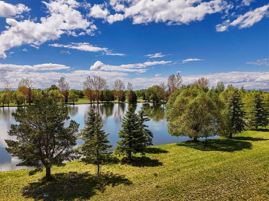 This gorgeous Bridger Lake Meadows lot offers a rare chance to craft your Montana retreat. Overlooking the community lake and bordered by 25+ acres of private parkland with East Gallatin River access, the setting is both scenic and recreational. Only 10 minutes from Bozeman’s 19th Avenue, it combines peaceful seclusion with close convenience, sweeping views, trails, and riverfront beauty all at your doorstep. Lakeside lots in Bridger Lake Meadows are seldom offered, making this an extraordinary opportunity. Not only is this beautiful parcel available, but the adjoining lot to the north is also on the market, presenting a rare chance to secure an expanded stretch of premier waterfront living.